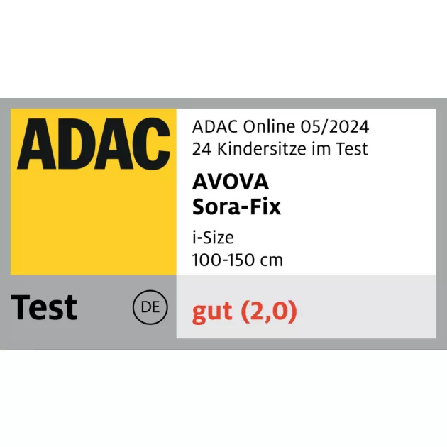 Avova Autósülés Avova Sora-Fix 100-150 cm - Lime Green