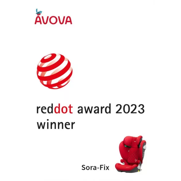 Avova Autósülés Avova Sora-Fix 100-150 cm - Lime Green