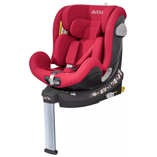 Avova Swan-fix I-SIZE 40-125cm gyerekülés - Maple Red