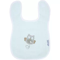 Bébé-Jou Frottír előke - Owl Family baglyok