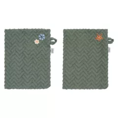   Bébé-Jou Frottír fürdő törlőkendő szett Ocean Vibes 2db