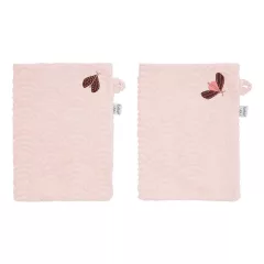  Bébé-Jou Frottír fürdő törlőkendő szett Sweet Butterfly 2db