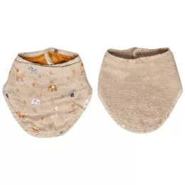 Bébé-jou Bandana nyálkendő 2 db - Steppe