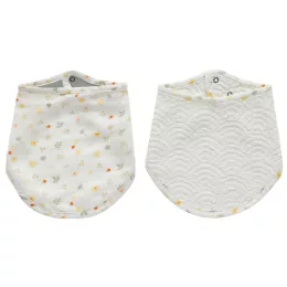 Bébé-jou Bandana nyálkendő 2 db - Bohemian Garden