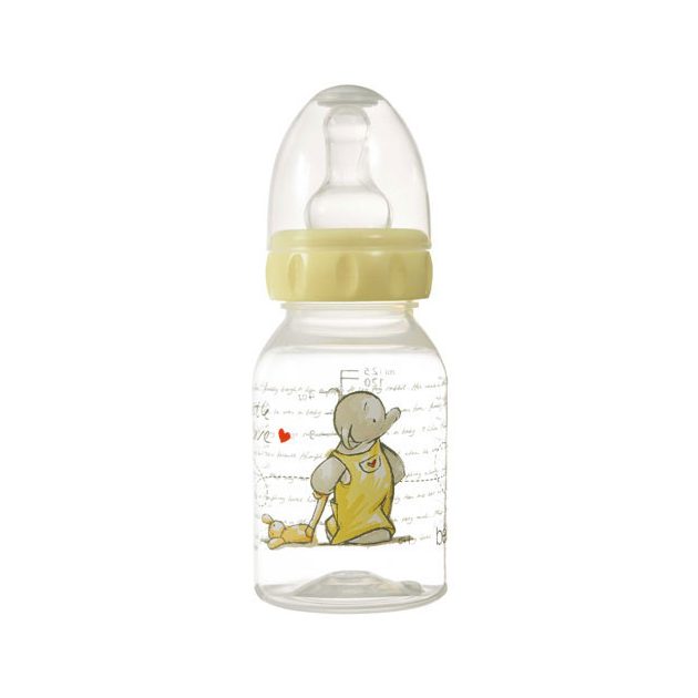 Bébé-Jou cumisüveg Humphrey sárga 125 ml