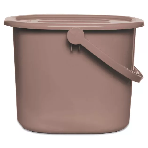 Bébé-Jou Pelenkatartó vödör fedéllel - Mocha Mousse