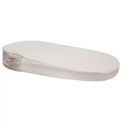   Bébé-Jou Fűtött steppelt pelenkázólap Quilted Waves hullámok - krémfehér