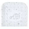 Bébé-Jou Pelenkázólap 72x77 cm - Ollie grey/white