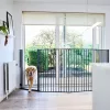 DogSpace Rocky L extra magas (105cm) kutya térkorlát - fekete