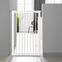   DogSpace Bonie extra magas kutya korlát 105 cm fém - fehér