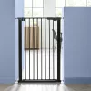 DogSpace Bonie extra magas kutya korlát 105 cm fém - fekete