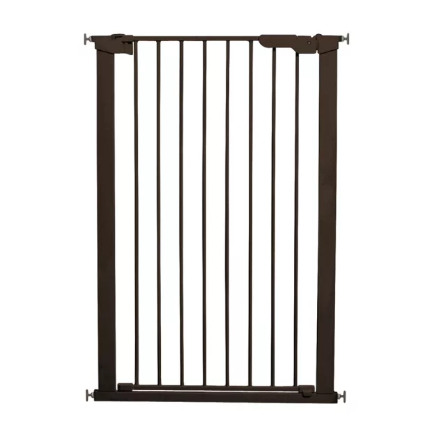 DogSpace Bonie extra magas kutya korlát 105 cm fém - fekete