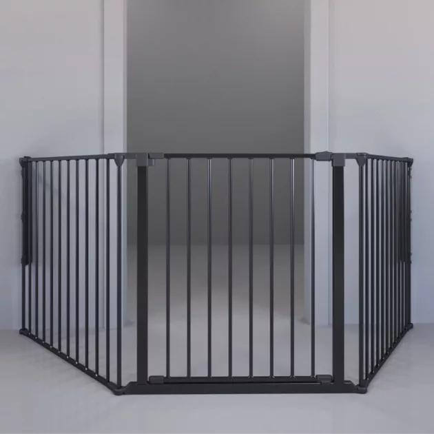 DogSpace Max L kutyatér korlát fém - fekete