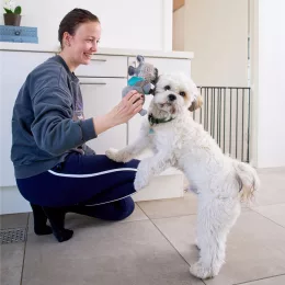 DogSpace Lucky toldalék kapu - metál fekete