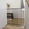 DogSpace Lucky toldalék kapu - metál fekete