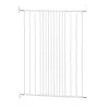 DogSpace Charlie extra magas kapu 62-107cm csavarozható - fehér fém