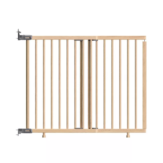 BabyDan Magas biztonsági kapu lépcsőhöz Adjust Pro Stair Gate Wood 65-110cm m.81cm