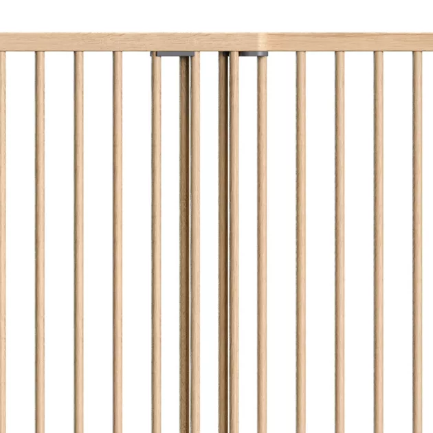 BabyDan Magas biztonsági kapu lépcsőhöz Adjust Pro Stair Gate Wood 65-110cm m.81cm