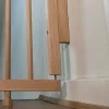 BabyDan Magas biztonsági kapu lépcsőhöz Adjust Pro Stair Gate Wood 65-110cm m.81cm