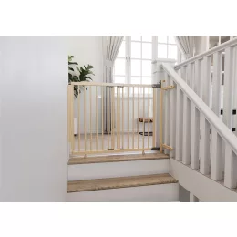   BabyDan Adjust Pro Stair Gate Baluster Edition magas biztonsági rács fa 74,5-114 cm, m.81cm