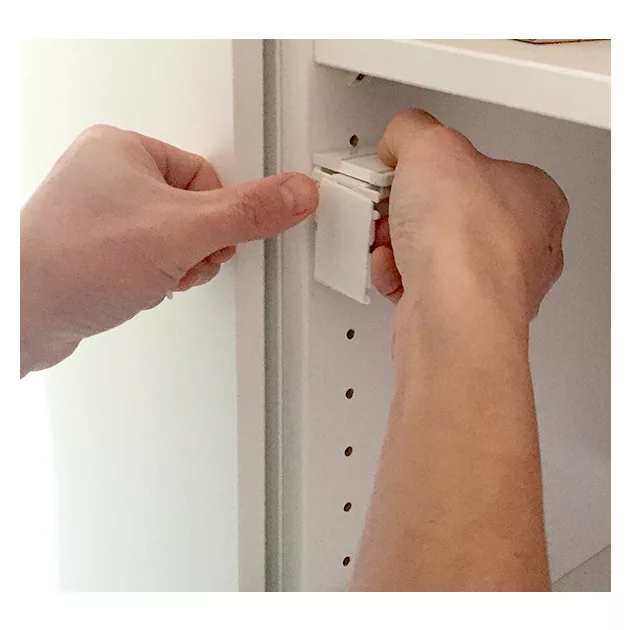 BabyDan Magnet Cabinet Lock mágneses zár fiókokhoz és szekrényekhez 2 db, BIO