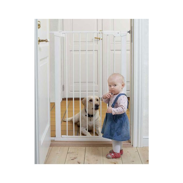 Baby Dan Premier PET GATE fehér magas rács, 73-86 cm