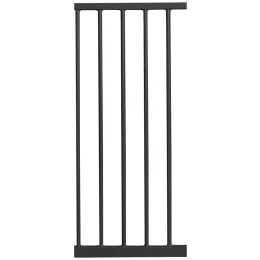  Baby Dan extra széles fém toldalék, Asta és Premier rácsokhoz, 32 cm, fekete