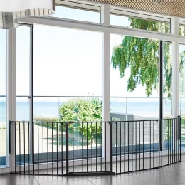 Baby Dan Supreme Olaf XXX fekete térkorlát, 90-350 cm