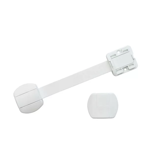 Baby Dan Multi Purpose Lock univerzális zár fiókhoz szekrényajtóhoz BIO 2db - fehér