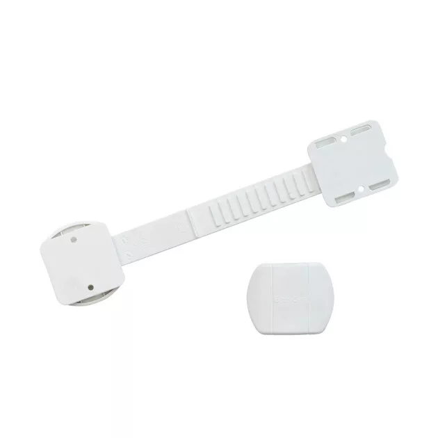 Baby Dan Multi Purpose Lock univerzális zár fiókhoz szekrényajtóhoz BIO 2db - fehér