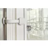 Baby Dan Multi Purpose Lock univerzális zár fiókhoz szekrényajtóhoz BIO 2db - fehér