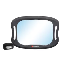   Baby Dan Állítható visszapillantó tükör autóba LED világítással