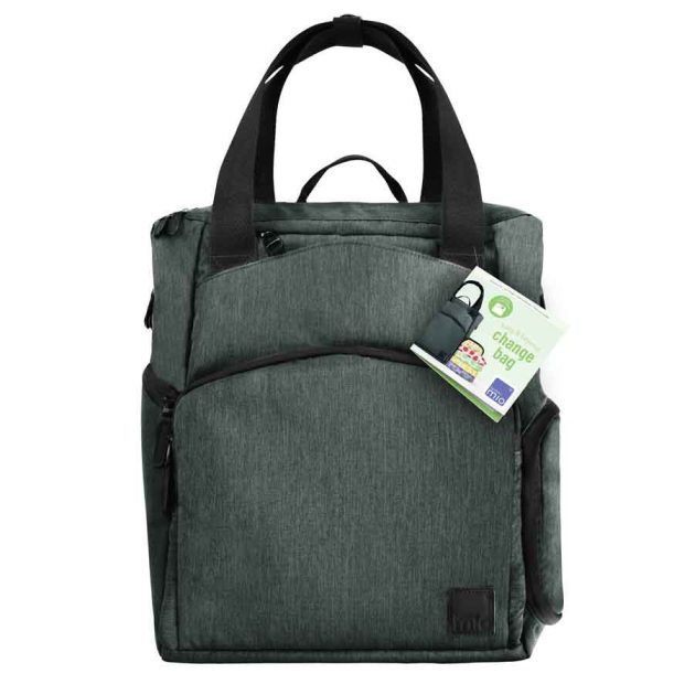 Pelenkázó táska és hátizsák Grey/Lemon Drop