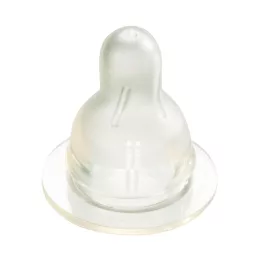 Difrax 1-2-3 Variflow Natural állíható szilikon cumi 2 db