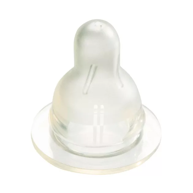 Difrax 1-2-3 Variflow Natural állíható szilikon cumi 2 db