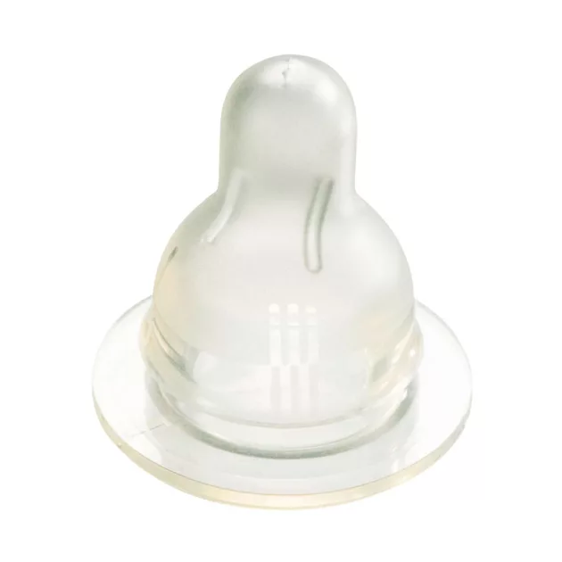 Difrax 1-2-3 Variflow Natural állíható szilikon cumi 2 db