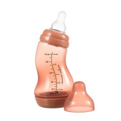 Difrax Anti-colic S-cumisüveg 170 ml - téglapiros