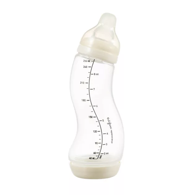 Difrax Anti-colic S-cumisüveg 250 ml - krém színű