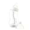 Difrax Széles anti-colic S-cumisüveg 310 ml - fehér