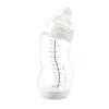 Difrax Széles anti-colic S-cumisüveg 310 ml - fehér
