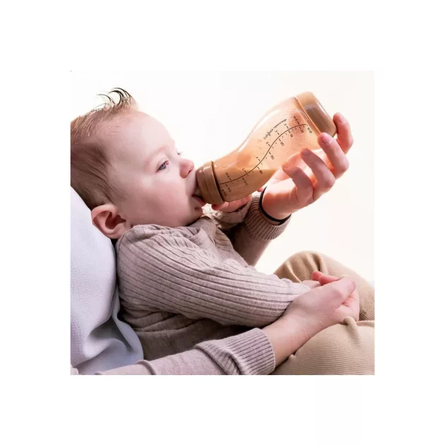 Difrax Széles anti-colic S-cumisüveg 310 ml - ezüst