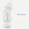 Difrax Széles anti-colic S-cumisüveg 310 ml - sötétkék