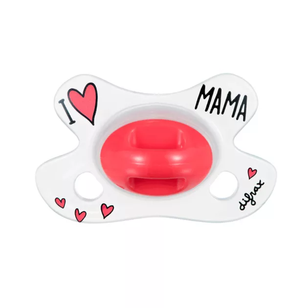 Difrax Anatomikus cumi újszülöttek számára - I LOVE MAMA