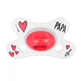 Difrax Anatomikus cumi - I LOVE PAPA 0+