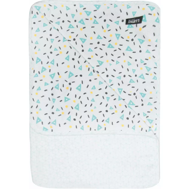 LUMA Multifunkciós pléd 75x100 cm - Shapes Mint