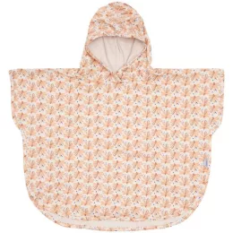 LUMA Muszlin poncsó - Flowerfever Nude