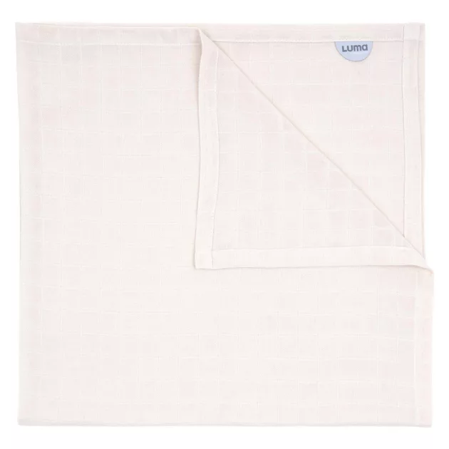 LUMA Bambusz muszlin pelenka 70x70 cm 3 db - Flowerfever Nude