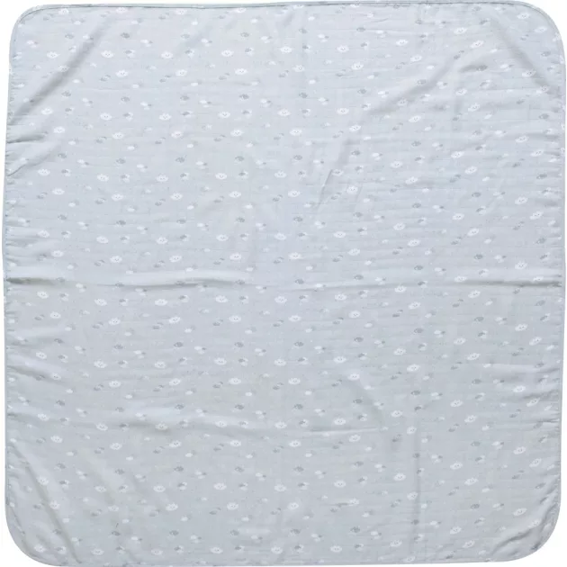 LUMA Bambusz muszlin pelenka 110 x 110 cm - Lovely Sky