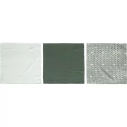 LUMA Muszlin Arctörlő kendő 3db csomagolásban - Bow Deco