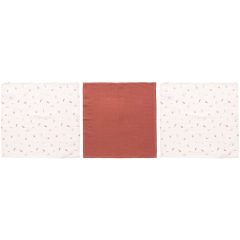   LUMA Muszlin Arctörlő kendő 3db csomagolásban - Sunset Shapes